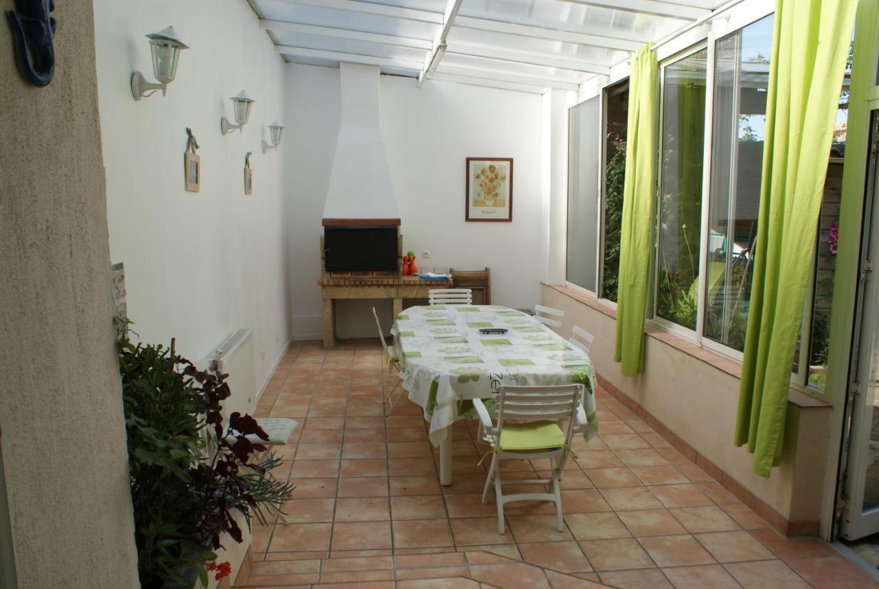 Spacieuse Maison De Village Climatisee Avec Jardin Patio Bessan Экстерьер фото